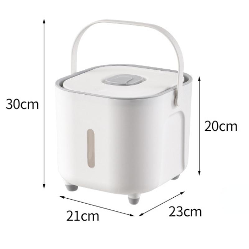 Ящик для хранения продуктов, ведро для риса, органайзер, кухонная организация, цилиндр, герметичный ящик для хранения зерна, бытовой ящик