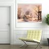 Modern Magnetic Sawdust Photo Picture Frame DIY Poster Scroll Prints Artwork Hanger Wall Art