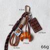 INS-Style Miu Series Alkaline Water Bread Bag - Cute Chocolate Pendant Jewelry Keychain