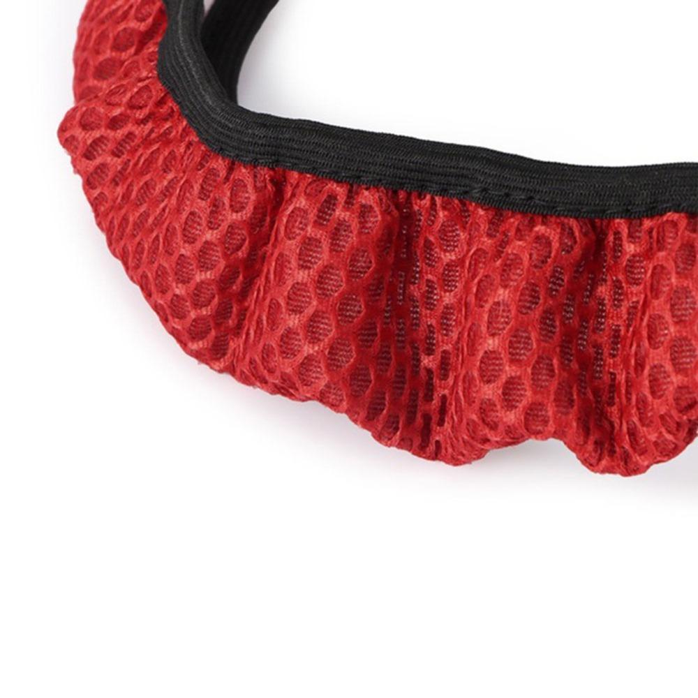 Оплетка на руль автомобиля, чехол на руль с иглами и сетчатой тканью, диаметр 36-38 см, автомобильные аксессуары