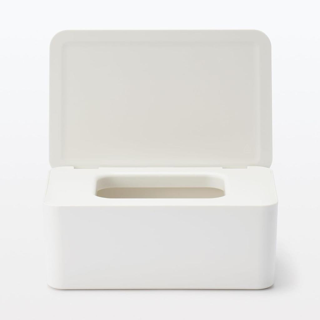 MUJI Кейс для влажных салфеток с широким горлом - 19 x 12 x 7 см, Легкий доступ, Япония