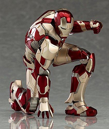 Figma Железный человек 3 Железный человек Марк 42 Без масштаба ABS и ПВХ Окрашенная Подвижная фигурка