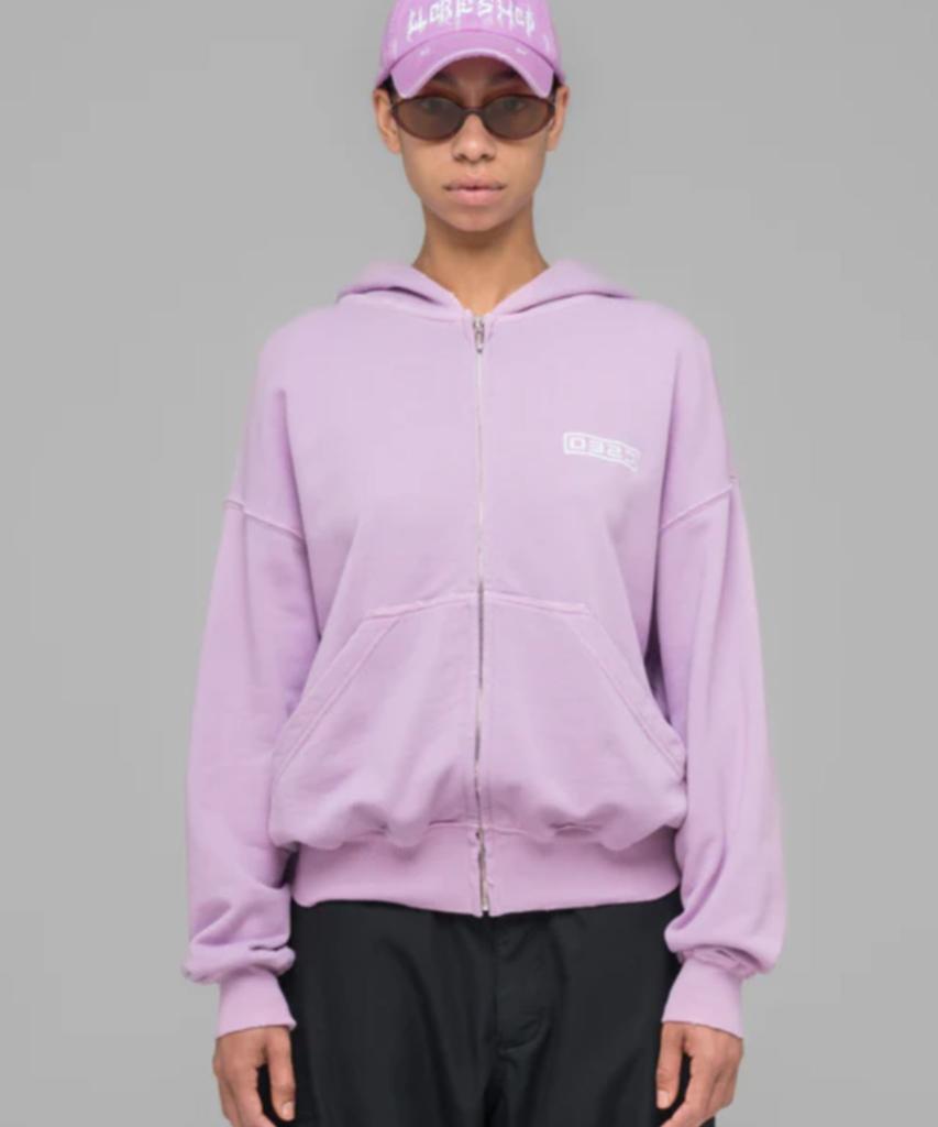 032C (U) Routine Zip Hoodie Faded Pink