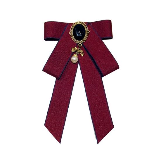 Женский галстук-бабочка со стразами, воротник-галстук с регулируемым размером шеи, ручная работа, рубашки, униформа, аксессуары