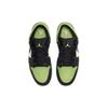 Air Jordan 1 Low SE Vivid Green Snakeskin Женские кроссовки Черный Белый DX4446-301