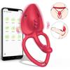 Wearable Panty Vibrator Adult Sex Toy Wireless Control Vibrating Penis Ring with Lace Strap Clitoral Stimulator for Women Couple