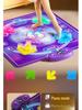 Музыкальный танцевальный коврик для девочек – Детский фитнес-челлендж и коврик для прыжков-пазл
