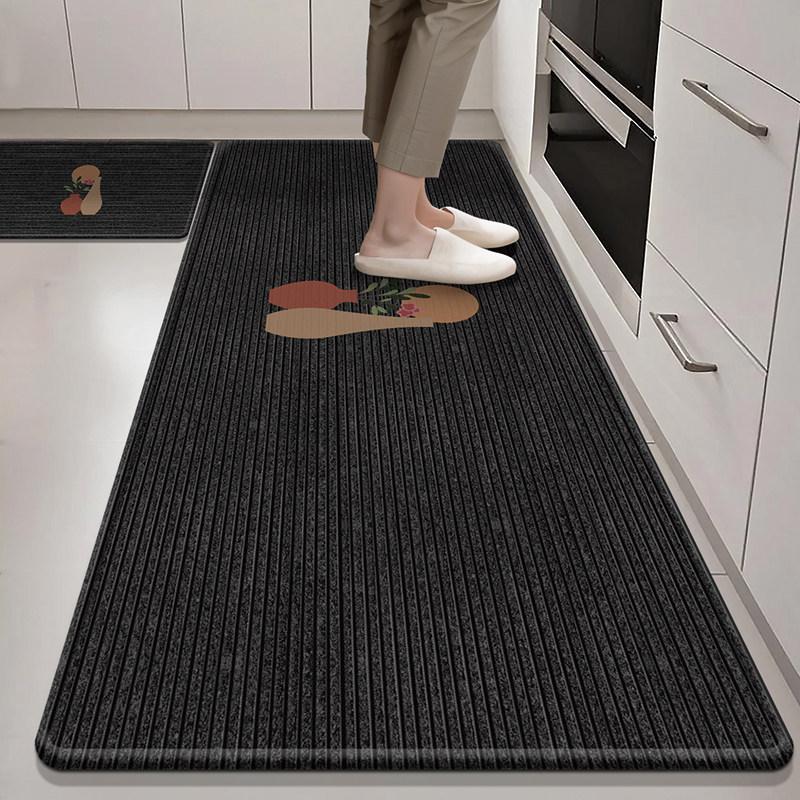 Kitchen Floor Mat - Anti-oil, Washable, Non-wearing Carpet Pad. Home Use. Absorbs Water and Oil. Resistant To Dirt. New Style.