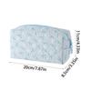 INS Stationery Storage Bag Korean Style Portable Makeup Bag Fashion Cosmetic Zipper Pouch  Outdoor