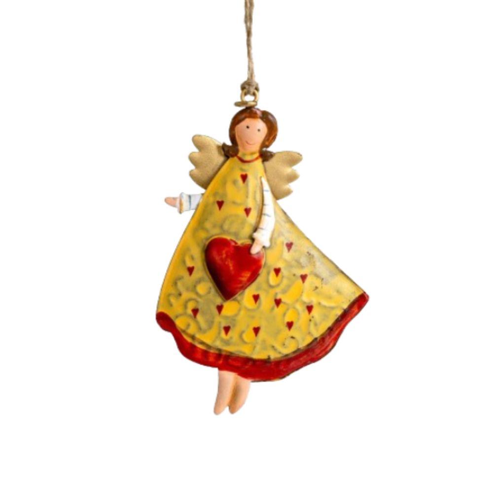 Cartoon Iron Angel Girl Decoration Paintings Christmas Tree Decoration Home Xmas Decoration