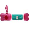 1Pc Bone Shaped Poop Bag Dispenser Pet Dog Waste Bag Holder Plastic Garbage Bags Dispenser Carrier Case Portable Litter Pouch