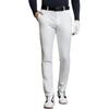Fila Брюки мужские повседневные из ткани элитного плетения серии Golf прямого кроя, однотонные, цвет нефритово-белый A11M415804F-WT
