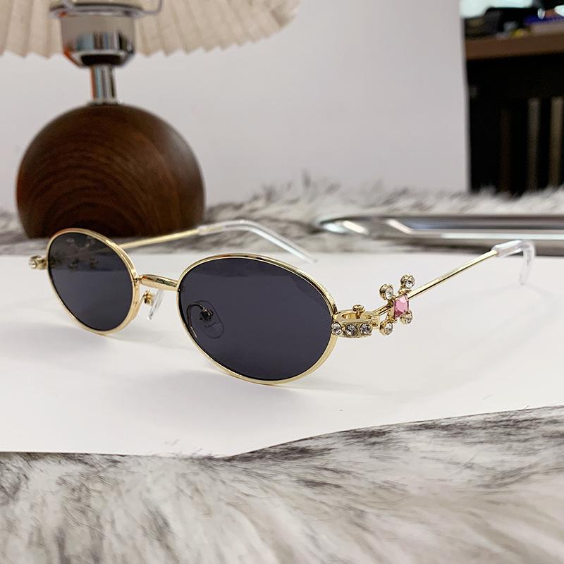 Fashion Style Women Eyeglasses Oval Shape Blue Light Blocking Women's Frame Glasses