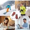 USB Heating Gloves for Men Women Adjustable Heated Thermal Gloves Heated Hand Warmers for Outdoor Skiing Cold Weather