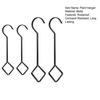 4Pcs Heavy-Duty S Hooks Plant Hangers Strong Load-bearing Rust Resistant Multipurpose Flowerpot Holder Hanging Tools