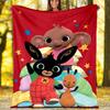 Bing printed throw blanket—lightweight,soft,warm;versatile blanket for all seasons—perfect as &air-conditioning throw,nap blanket