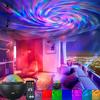 LED Galaxy Starry Sky Projector with Bluetooth Speaker USB Powered Northern Lights Lamp, Remote Control & Auto Rotation for Party Bedroom Decor
