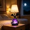 USB Powered Dragon LED Light, Gothic Style Decorative Ornament, Bedside Desk Lamp for Holiday Atmosphere, Home Night Light