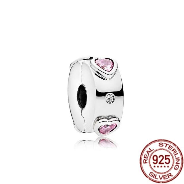 Band Of Hearts & Pav éStarfish Зажим в виде ракушки, подвеска из стерлингового серебра 925 пробы, подходит для оригинального модного браслета, ювелирные изделия своими руками, подарок