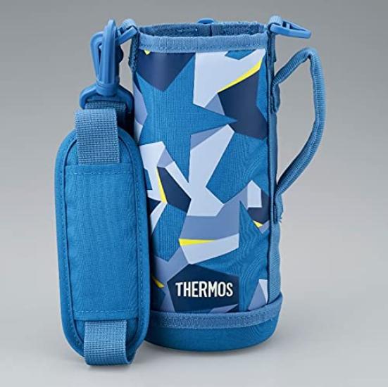 Thermos Replacement Parts for Bottle Handy Blue Camouflage 2-Way FJJ-800WF Pouch, (BL-C)