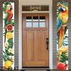 Horizontal Chinese Couplets Porch Banner 12x70.8 Inch Spring Festival Valentine Ramadan Outdoor 2pcs