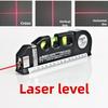 Multipurpose Laser Level Aligner 3 Line Modes Cross Vertical Horizontal Laser Measuring Distance Measurement Tool Anti-slip Grip