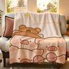 ip L LuLu Throw Flannel Throw Blanket Suitable for Sofa Living Room Bedroom