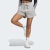 adidas Женские серые повседневные шорты для отдыха Умеренные HZ1604