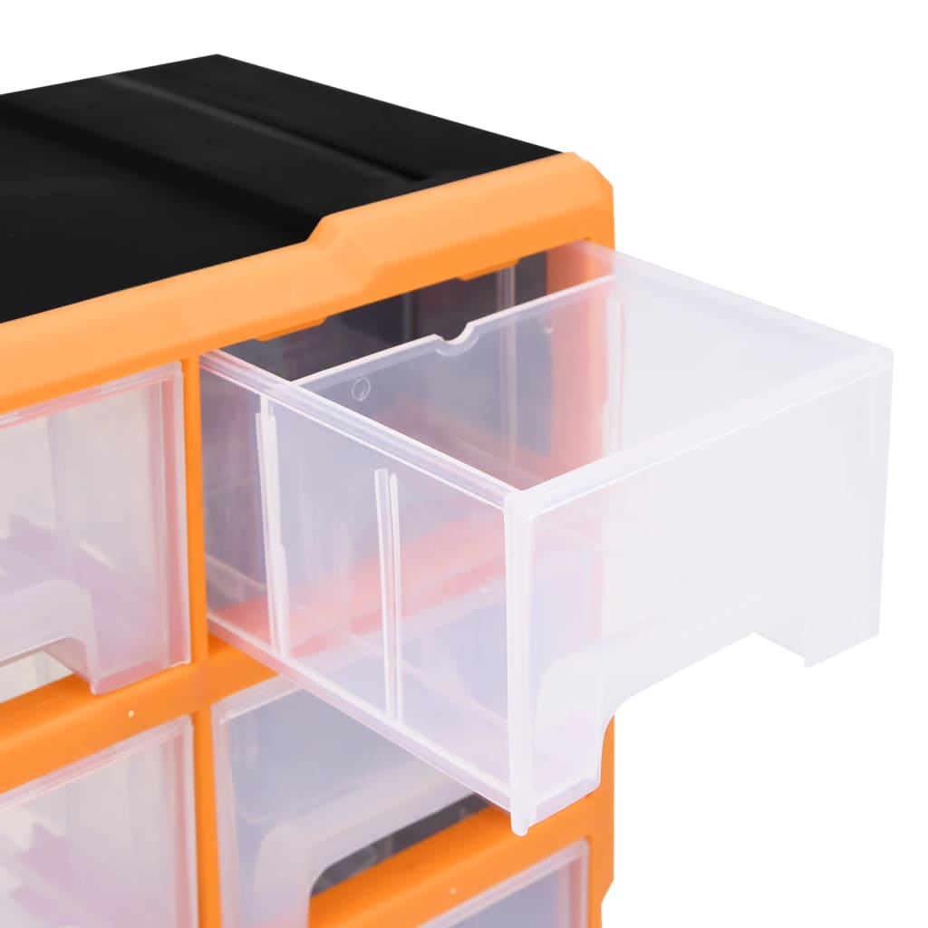 Multi Drawer Organizer 16 Drawers 52 x 16 x 37 cm