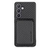 Чехол для Samsung Galaxy S25+ Магнитный Съемный Держатель для Карт Задняя Крышка Телефона
