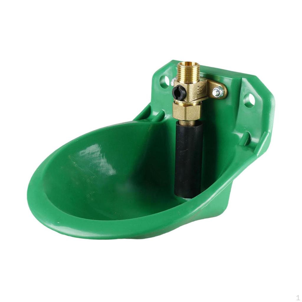 Automatic Drinking Bowl for Farm Animals Including Calf, Dog, Cow, Horse, Goat