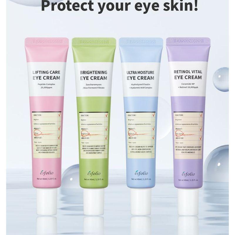 esfolio - Eye Cream - 4 Types