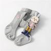 Tights for Girls Knitted Children's Pantyhose Cartoon Rabbit Cotton Soft Kids Girls Tights Autumn Winter 1-7Y Trousers