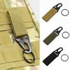 Nylon Webbing Buckle Carabiner Hook EDC Molle Backpack Belt Clip Keychain Hanger For Outdoor Climbing Camping