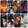 B-42 Naruto Black Case for Redmi 10A 10C 12C 13C 9A 9C 9T A3X Note 10 9 9S 10S iPhone 11 12 13 14 15 16 X XS Pro Max Mini 7 8 Plus XR