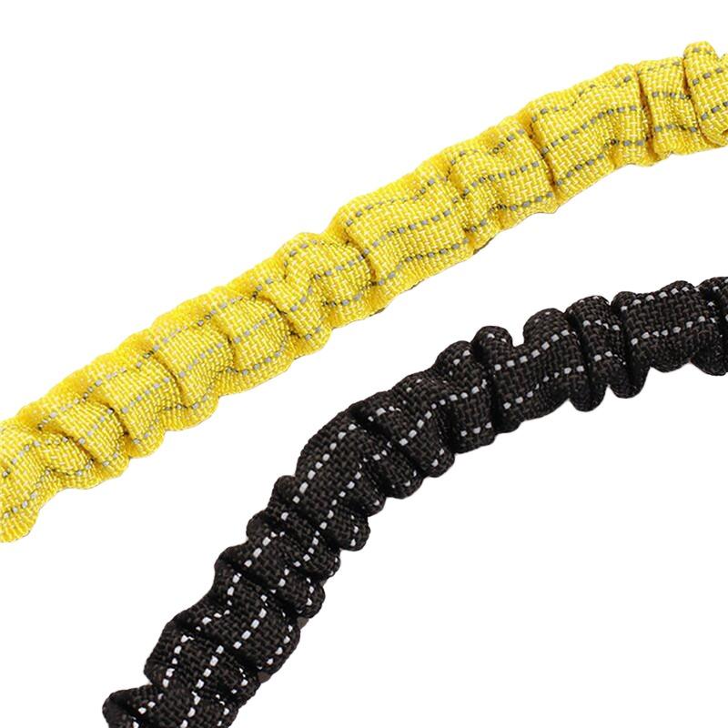 Safety Bungee Tether Tool Lanyard With Carabiner Hook Prevent falls For Climbing Working