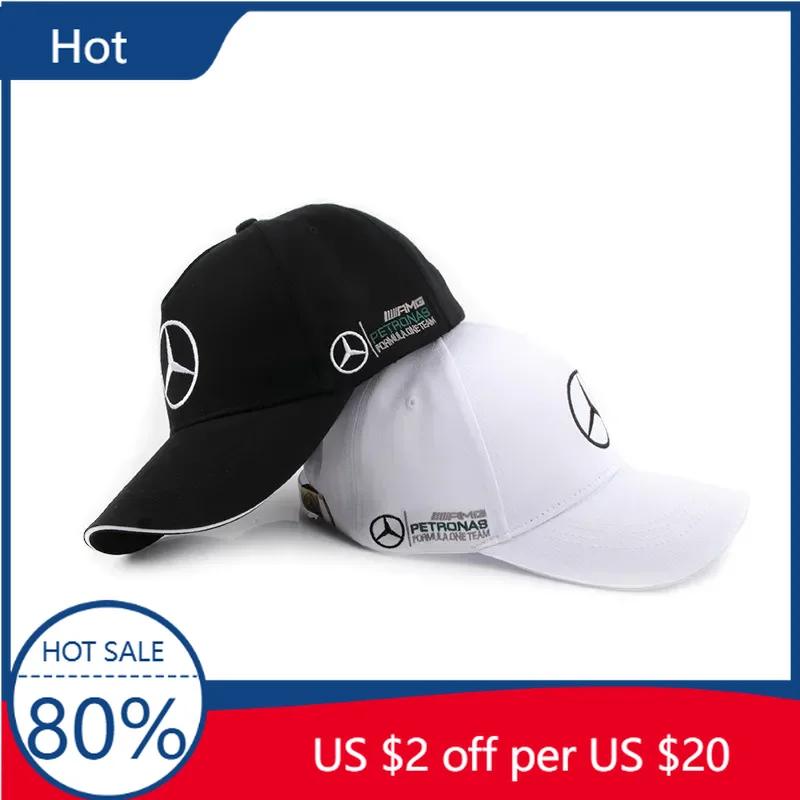 DHP3 Hot 2025 Car Baseball Cap Spring And Autumn Outdoor Adjustable Casual Hats Sunscreen Hat For Mercedes Benz W212 W213 W205 W177 W