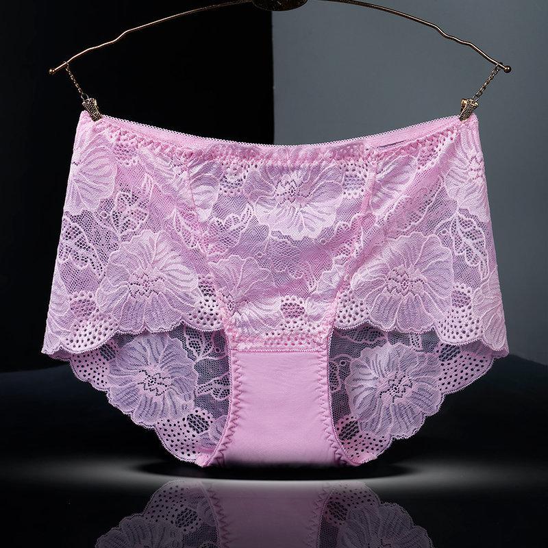 Sexy Lace Transparent Women Underwear Lady Panties Briefs Lingerie Intimates