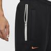 Nike Баскетбольные брюки Standard Issue Dri-Fit Удобные Дышащие Приятные к коже Быстросохнущие Флисовые Мужские брюки Черные HV1844010