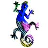 Metal Gecko Wall Art Decor Hanging Sculpture for Home Bedroom Living Room Office Garden Decor