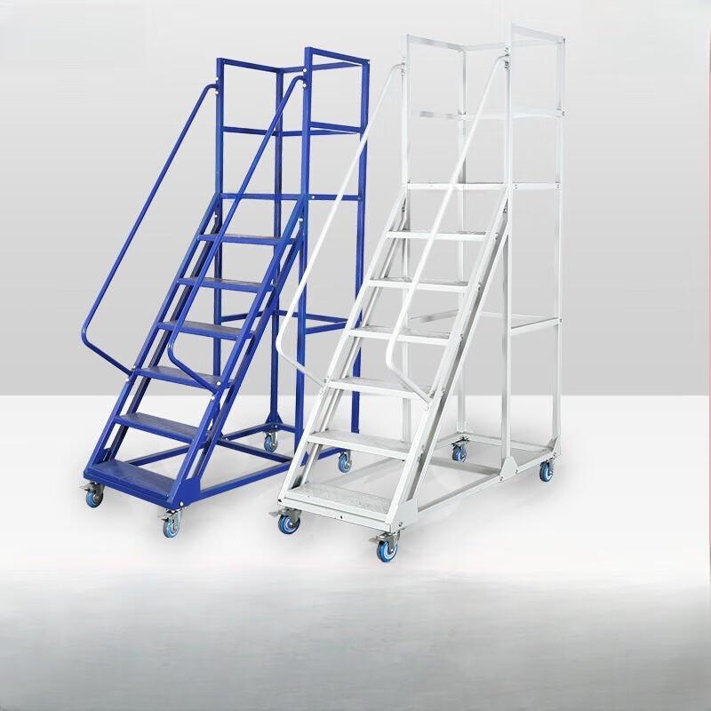 Warehouse Mobile Platform Ladder
