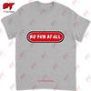 No Fun At All Classic Logo T Shirt Black FRRC
