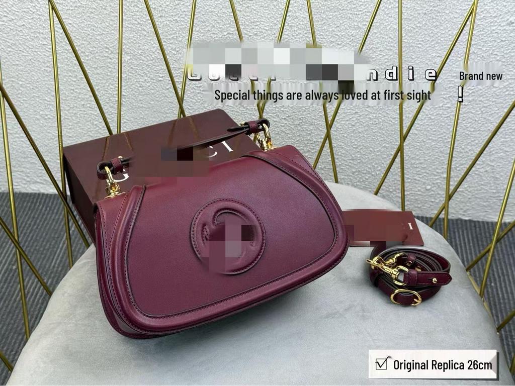 Модная женская сумка через плечо из коровьей кожи G Family - Трендовый стиль Zhu Zhu