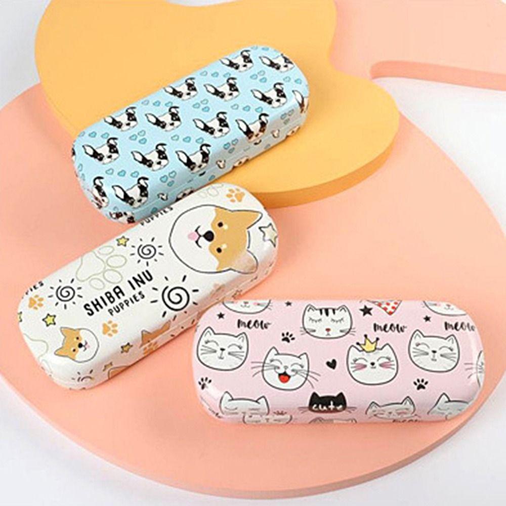 Glasses Box Dog Cartoon Glasses Case Eyewear Protector Case Sunglasses Box Eye Glasses Holder