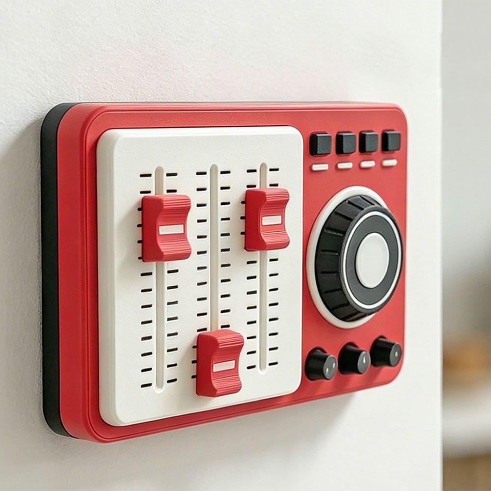 3 Switches Light Switch Guard Covers Creative Switch Frame Cover Children Bedroom