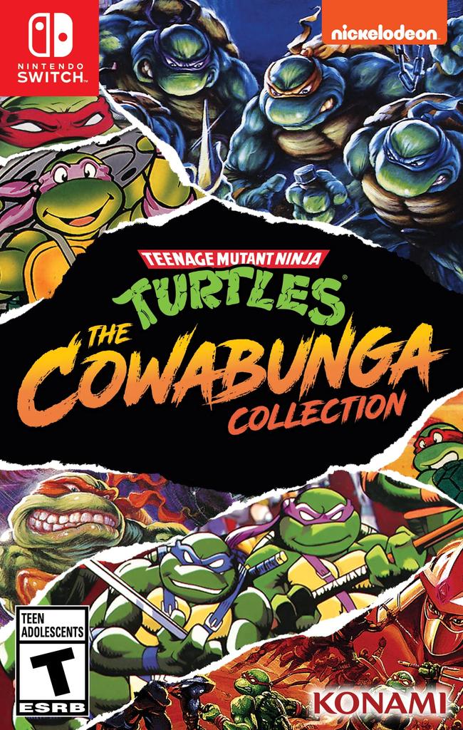 Teenage Mutant Ninja Turtles Cowabunga Collection North Switch (Import Version America) -