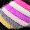 Car-styling Winter Protection Car Steering Wheel Cover Soft Pearl Velvet Warm Plush