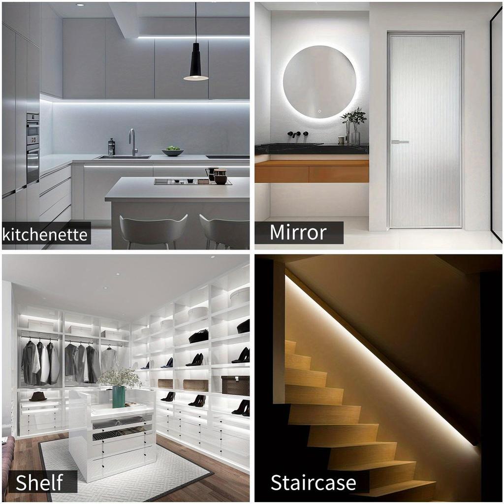 Светодиодная лента 5V USB, разноцветная - Гибкая лента SMD 2835, можно резать, самоклеящаяся, подходит для подсветки телевизора, шкафов, домашнего освещения