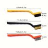 2/3/16PCS Kitchen Cleaning Brush Set Deep Clean Gas Stove Brass Brush for Small Spaces Window Bathroom Gap Mesh Dishrag Washing
