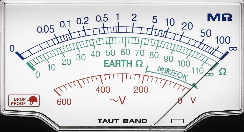 HIOKI Analog Megohm Insulation Resistance Ground Resistance Simple Made In JIS 3 500V IR4082-11 Hi-Tester, Meter, Measurement, Two-Pole Method, Japan,